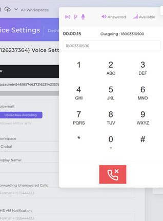 Built-In Voice, SMS & Email